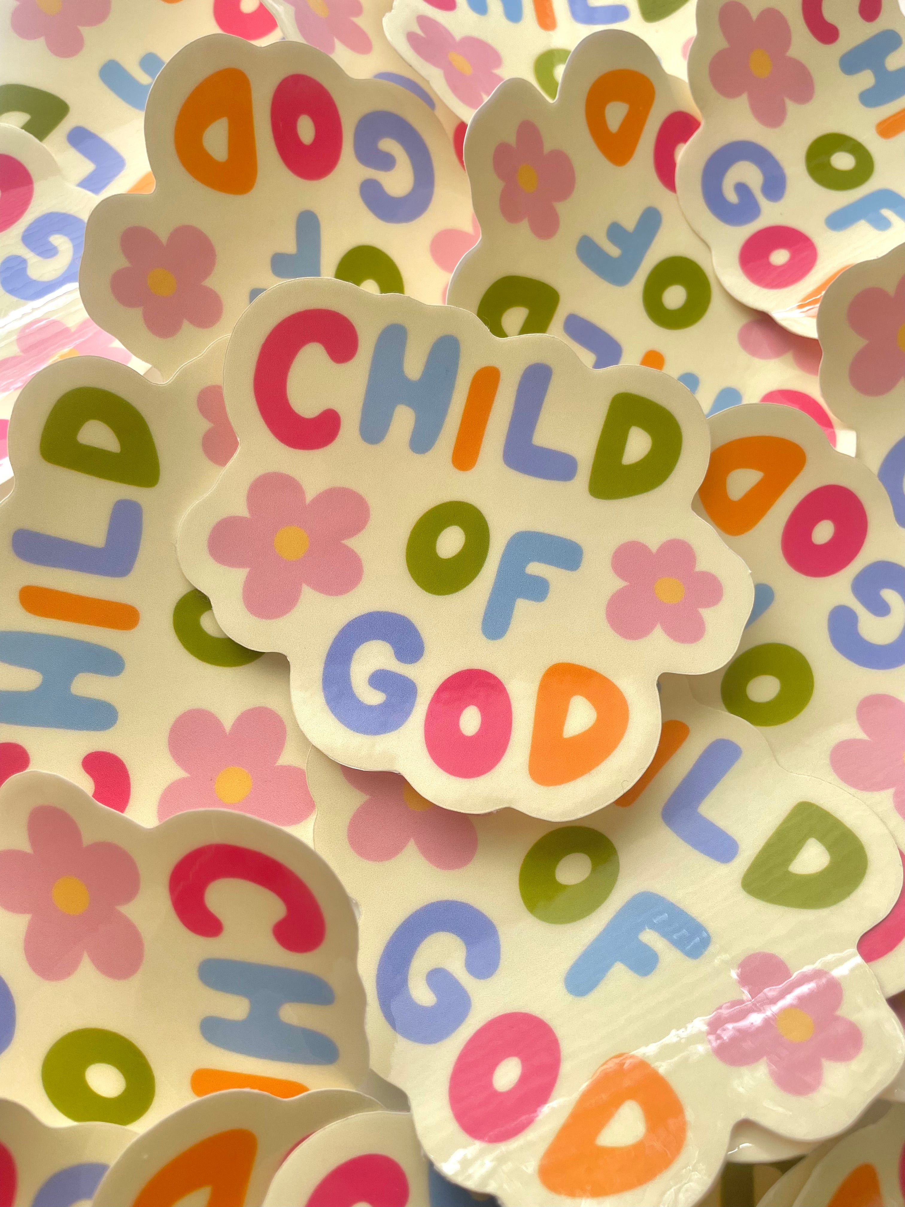 Child of God Vinyl Sticker