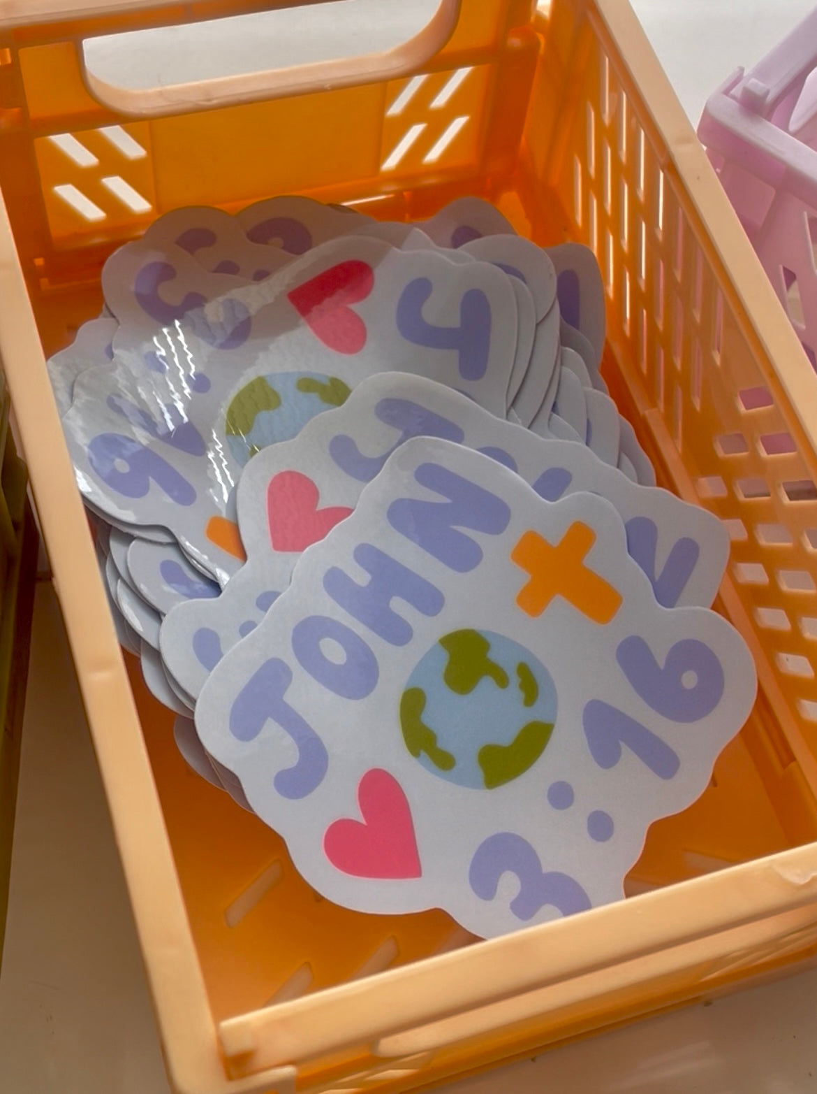 John 3:16 Vinyl Sticker